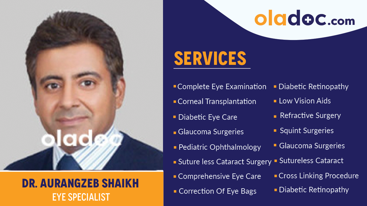 Services  provided by Dr. Aurangzeb Shaikh